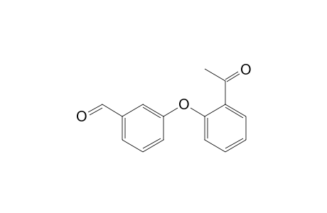 3-(2-Acetylphenoxy)benzaldehyde