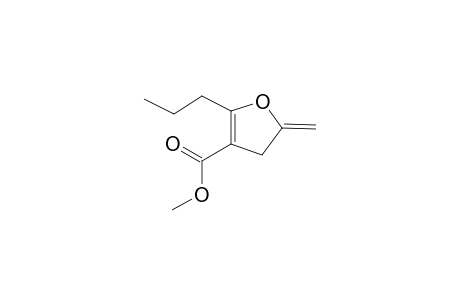 Methyl 5-methylene-2-propyl-4,5-dihydrofuran-3-carboxylate