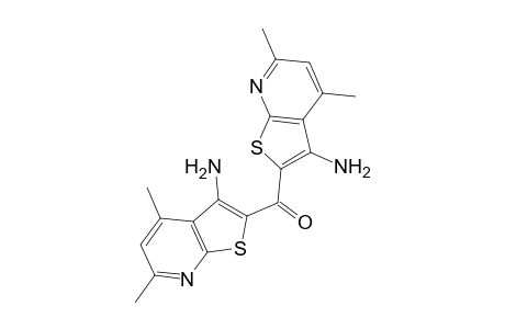 Bis(3-amino-4,6-dimethylthieno[2,3-b]pyridin-2-yl)methanone
