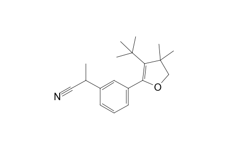 4-tert-Butyl-5-[3-(1-cyanoethyl)phenyl]-3,3-dimethyl-2,3-dihydrofuran