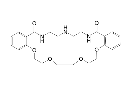 1,18,21-Triaza-3,4;15,16-dibenzo-19-(thiocarbonyl)-5,8,11,14-tetraoxacyclotetraeicosane-2,17-dione