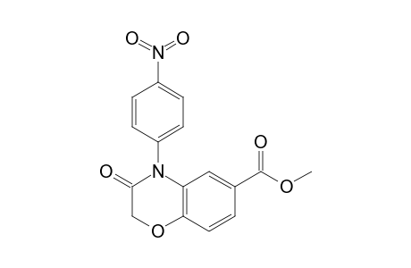 Methyl 4-(4-Nitrophenyl)-3-oxo-3,4-dihydro-2H-1,4-benzoxazine-6-carboxylate