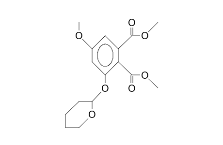 2,3-Dicarbomethoxy-5-methoxy-1-(tetrahydropyran-2-yloxy)-benzene