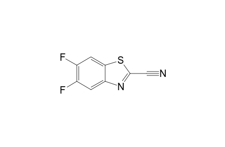 5,6-bis(fluoranyl)-1,3-benzothiazole-2-carbonitrile