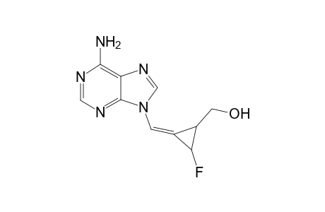 (E)-9-(cis)-{3'-Fluoro-2'-[(hydroxymethyl)cyclopropylidene]methyl}-Adenine