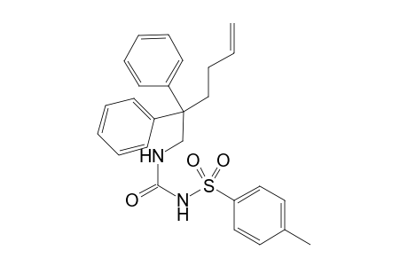 N-((2,2-Diphenylhex-5-en-1-yl)aminocarbonyl)-4-methylbenzenesulfonamide