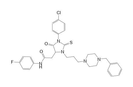 4-imidazolidineacetamide, 1-(4-chlorophenyl)-N-(4-fluorophenyl)-5-oxo-3-[3-[4-(phenylmethyl)-1-piperazinyl]propyl]-2-thioxo-