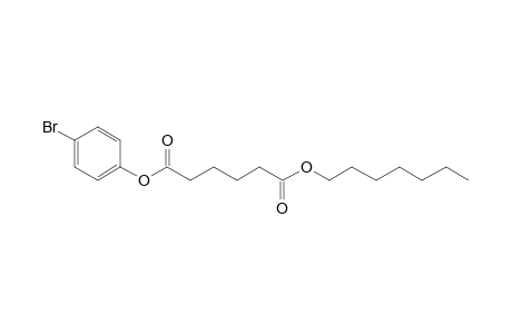 Adipic acid, 4-bromophenyl heptyl ester