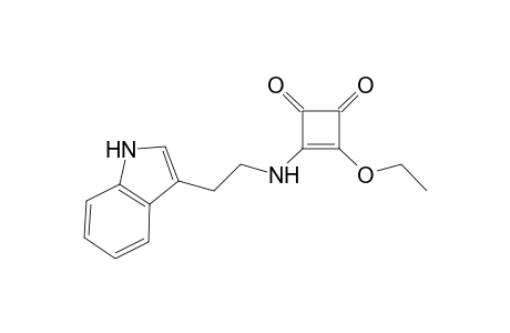 3-Ethoxy-4-[2-(1H-indol-3-yl)ethylamino]cyclobut-3-ene-1,2-dione