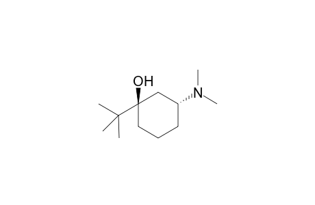 (trans)-1-t-butyl-1-hydroxy-3-(dimethylamino)cyclohexane