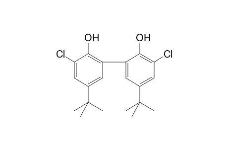 3,3'-Dichloro-5,5'-bis(1,1-dimethylethyl)-1,1'-biphenyl-2,2'-diol