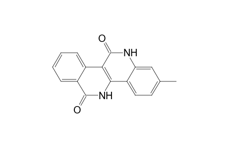2-methyl-5,12-dihydroisoquinolino[4,3-c]quinoline-6,11-dione
