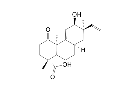 12.beta.-Hydroxy-1-oxo-13-epi-(ent)-pimara-9(11)15-dien-19-oic Acid