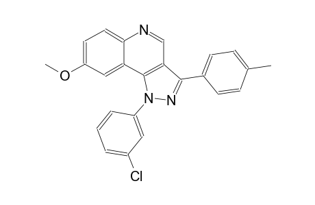 1-(3-chlorophenyl)-3-(4-methylphenyl)-1H-pyrazolo[4,3-c]quinolin-8-ylmethyl ether