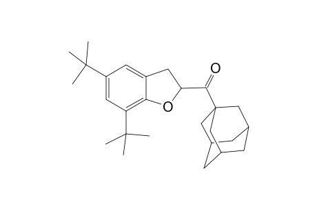 1-Adamantyl(5,7-di-tert-butyl-2,3-dihydro-1-benzofuran-2-yl)-methanone