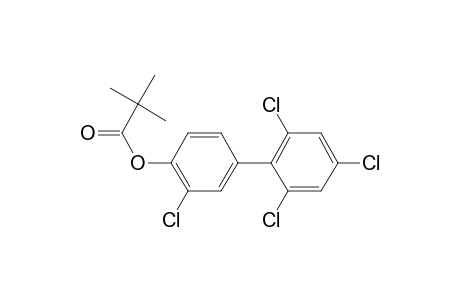 4-Hydroxy-2',3,4',6'-tetrachlorobiphenyl, trimethylacetate