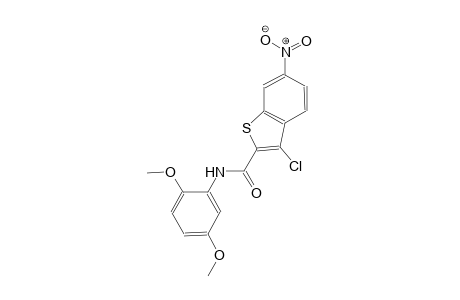 3-chloro-N-(2,5-dimethoxyphenyl)-6-nitro-1-benzothiophene-2-carboxamide