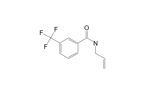 Benzamide, 3-trifluoromethyl-N-allyl-