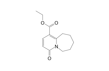 4-keto-7,8,9,10-tetrahydro-6H-pyrid[1,2-a]azepine-1-carboxylic acid ethyl ester