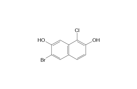 6-BROMO-1-CHLORO-2,7-NAPHTHALENEDIOL