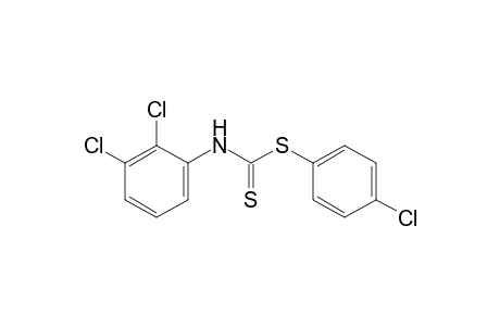 2,3-dichlorodithiocarbanilic acid, p-chlorophenyl ester