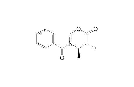 (2R,3R)-3-benzamido-2-methyl-butyric acid methyl ester