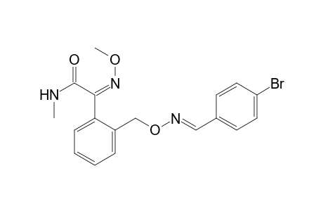 2-Methoxyimino-2-{2-[(4-bromobenzylidene)aminooxymethyl]phenyl}-N-methylacetamide