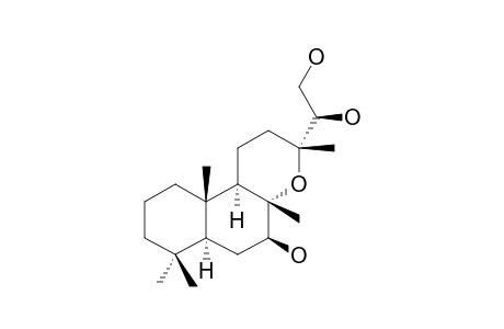 (14S)-8,13-EPOXYLABDANE-7-BETA,14,15-TRIOL