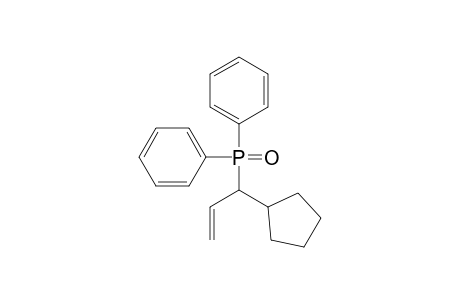 1-Cyclopentylprop-2-enyldiphenylphosphine oxide