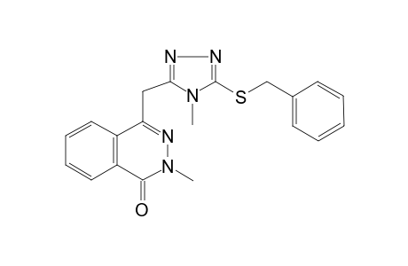 Phthalazin-1(2H)-one, 4-(5-benzylthio-4-methyl-1,2,4-triazol-3-ylmethyl)-2-methyl-