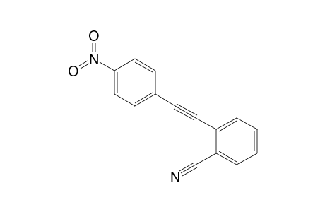 2-(2-(4-Nitrophenyl)ethynyl)benzonitrile