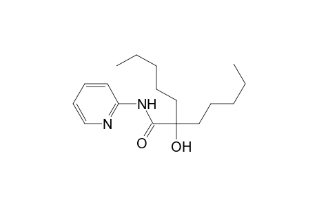 Heptanamide, 2-hydroxy-2-pentyl-N-(2-pyridyl)-