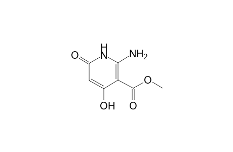 3-Pyridinecarboxylic acid, 2-amino-4,6-dihydroxy-, methyl ester