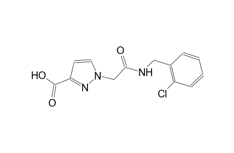 1H-pyrazole-3-carboxylic acid, 1-[2-[[(2-chlorophenyl)methyl]amino]-2-oxoethyl]-