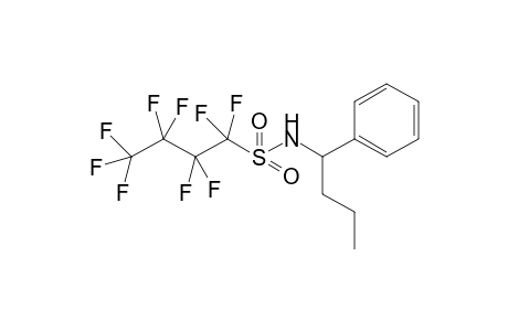 1,1,2,2,3,3,4,4,4-Nonafluoro-N-(1-phenylbut-1-yl)butane-1-sulfonamide