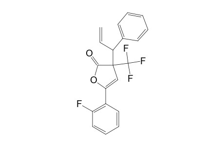 5-(2-FLUOROPHENYL)-3-(1-PHENYLALLYL)-3-TRIFLUOROMETHYL-3H-FURAN-2-ONE