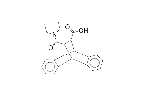 12-(diethylcarbamoyl)-9,10-dihydro-9,10-ethanoanthracene-11-carboxylic