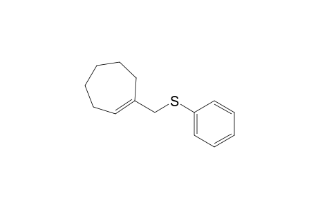 1-(Phenylsulfanylmethyl)cycloheptene