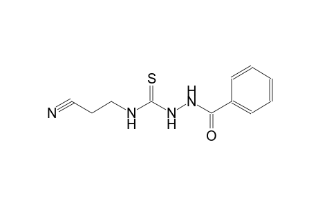 2-benzoyl-N-(2-cyanoethyl)hydrazinecarbothioamide