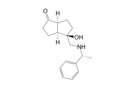 (1S,5S,6S,1'R)-6-Hydroxy-6-(1-phenylethylaminomethyl)bicyclo[3.3.0]octan-2-one