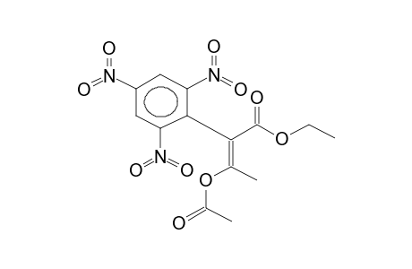 (E)-ETHYL-3-ACETOXY-2-PICRYL-2-BUTENOATE