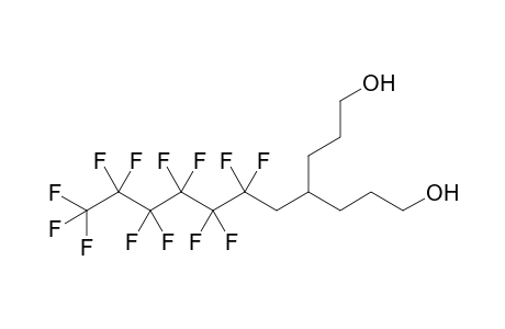 4-(2,2,3,3,4,4,5,5,6,6,7,7,7-Tridecafluoroheptyl)heptane-1,7-diol