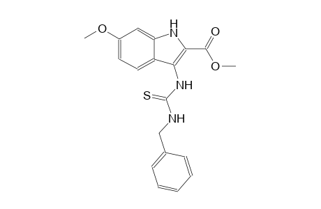methyl 3-{[(benzylamino)carbothioyl]amino}-6-methoxy-1H-indole-2-carboxylate