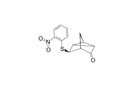 EXO-3-(2'-NITROPHENYLTHIO)-TRICYCLO-[2.2.1.0(2,6)]-HEPTANE-5-ONE