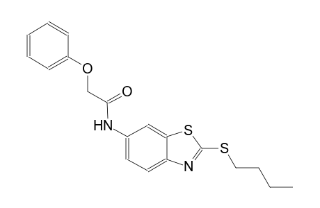 N-[2-(butylsulfanyl)-1,3-benzothiazol-6-yl]-2-phenoxyacetamide
