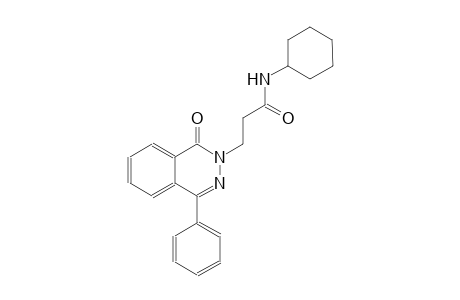 N-cyclohexyl-3-(1-oxo-4-phenyl-2(1H)-phthalazinyl)propanamide
