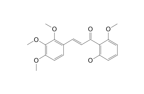 (E)-1-(2-HYDROXY-6-METHOXYPHENYL)-3-(2,3,4-TRIMETHOXYPHENYL)-PROP-2-EN-1-ONE