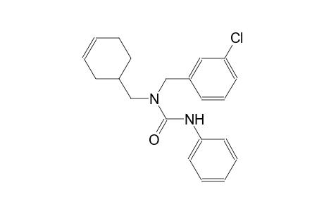N-(3-chlorobenzyl)-N-(3-cyclohexen-1-ylmethyl)-N'-phenylurea
