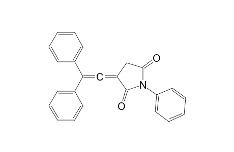 2,5-Pyrrolidinedione, 3-(diphenylethenylidene)-1-phenyl-