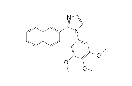 2-(2-NAPHTHYL)-1-(3,4,5-TRIMETHOXYPHENYL)-1H-IMIDAZOLE